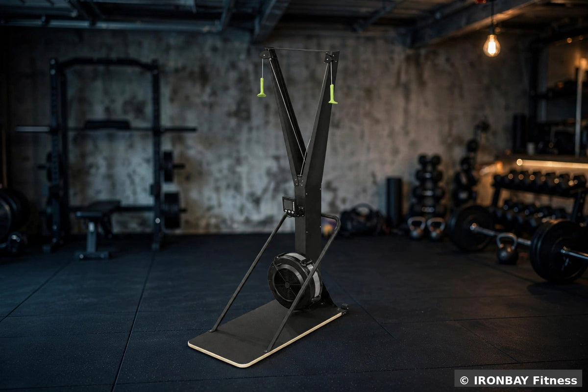 HYROX Engine Builder: 20-Minute Ski + Rower Workout at Home - IRONBAY Fitness