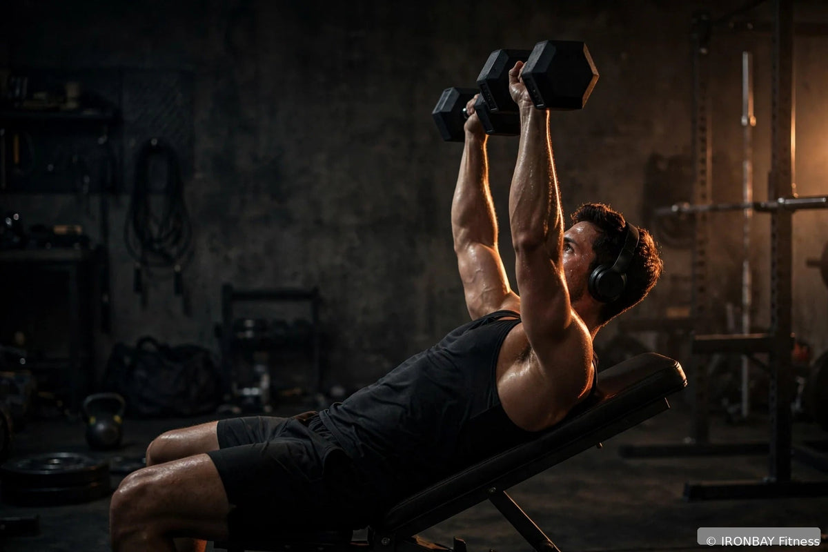 One Adjustable Bench Full-Body Workout: 6 Moves, 30 Minutes - IRONBAY Fitness