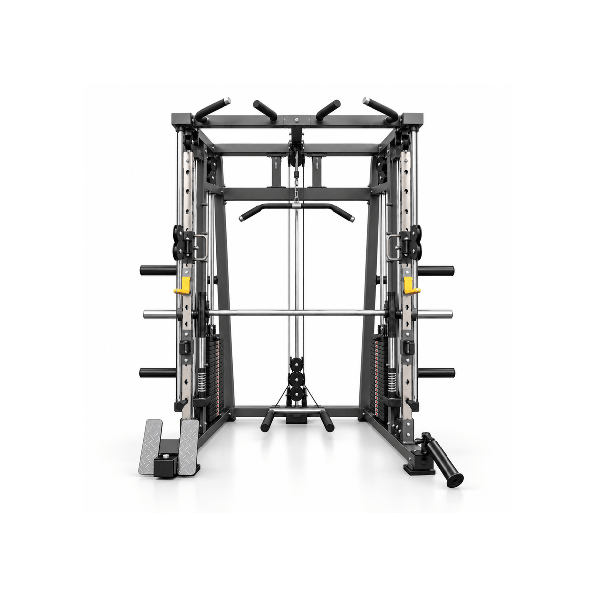 All-in-One Functional Trainer with Smith Machine | N1017 - IRONBAY Fitness