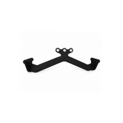 IRONBAY 22-Inch Triple-Mount Lat Pulldown Bar with three cable attachment points