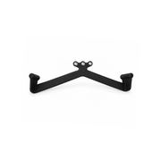  IRONBAY 24-Inch Triple-Mount Lat Pulldown Bar with three cable attachment points