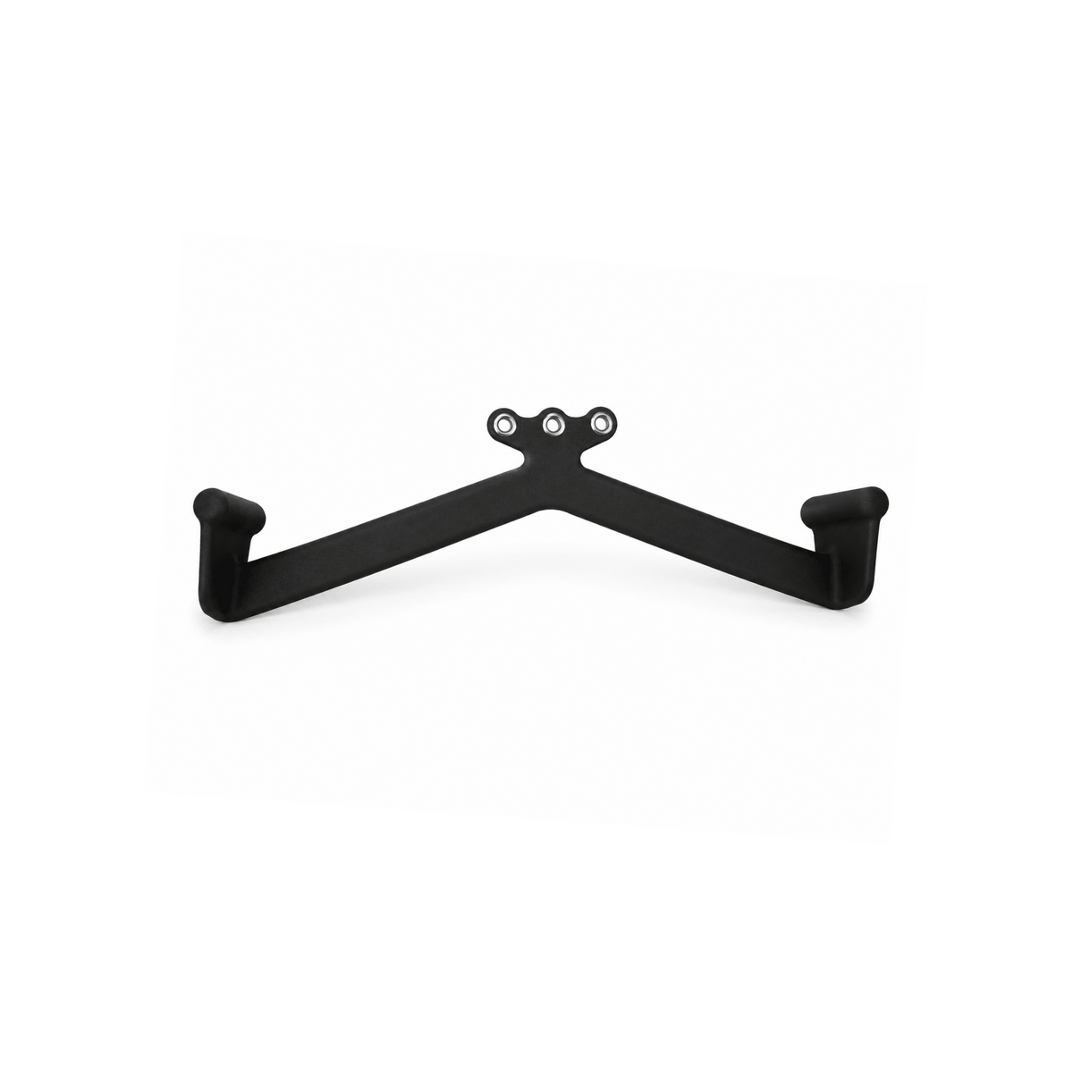  IRONBAY 24-Inch Triple-Mount Lat Pulldown Bar with three cable attachment points
