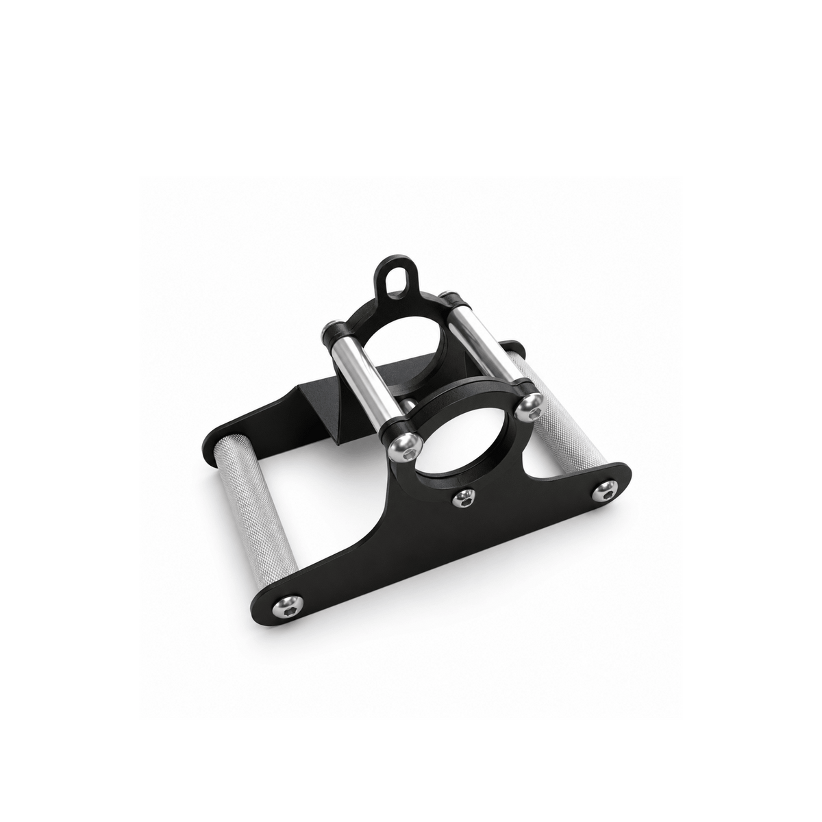 IRONBAY Close-Grip Cable & Landmine Attachment with knurled neutral-grip handles