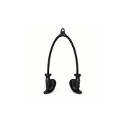IRONBAY Ergonomic Tricep Rope with contoured palm-shaped handles for cable training